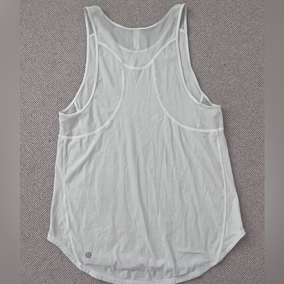 Lululemon Sculpted Tank Top in White - Picture 4 of 6